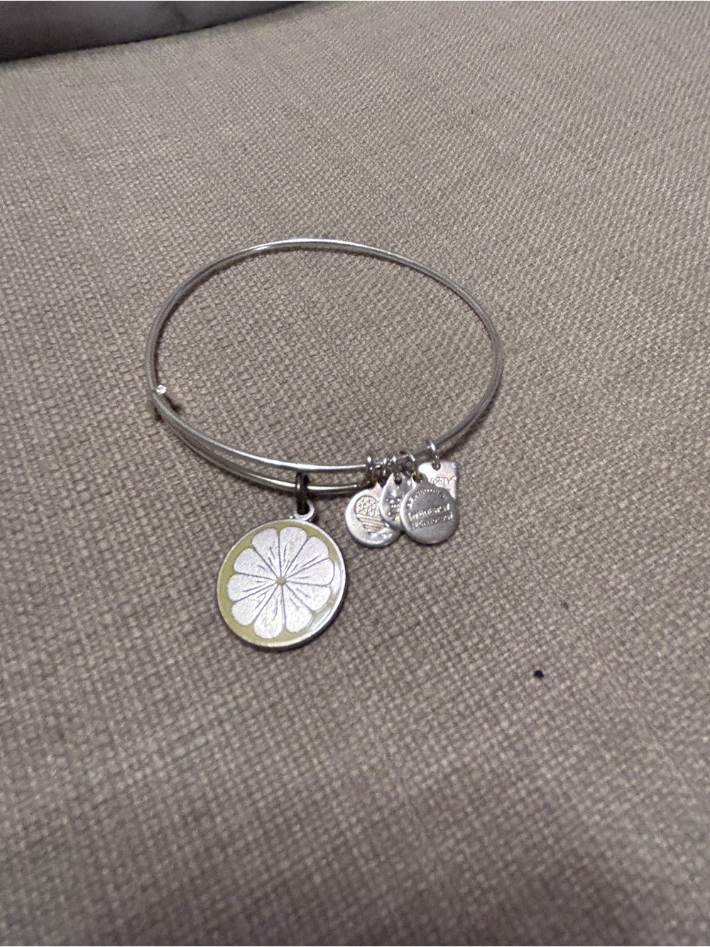 Alex’s Lemonade Stand Alex and Ani bracelet